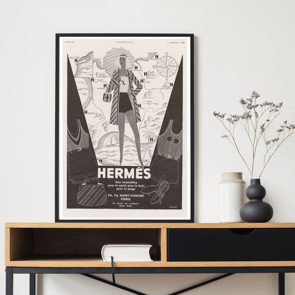 Hermes Advertisement Print/Poster from the 1930s  | Home Decor | Totalposter