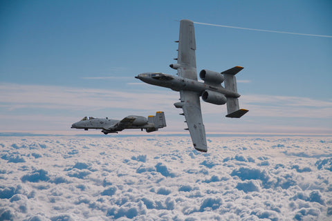 A10 Rayo USAF | Pósteres de aviones y aviación | cartel total