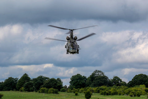 Chinook de la RAF | Pósteres de aviones y aviación | cartel total