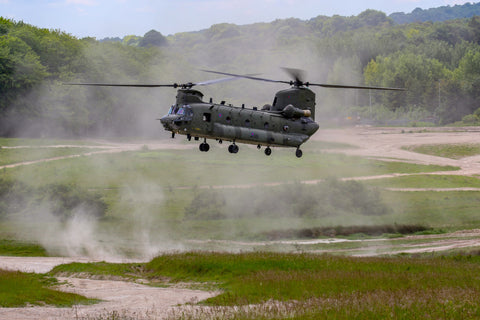 Chinook de la RAF | Pósteres de aviones y aviación | cartel total