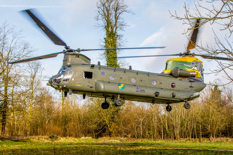 Chinook de la RAF | Pósteres de aviones y aviación | cartel total
