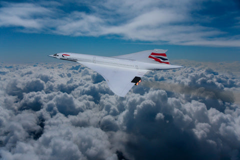 Concorde de British Airways | Aeronaves y Aviación | cartel total