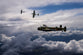 Lancaster and Spitfire Escort | Aircraft and Aviation | Totalposter