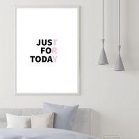 Just for Today  | Inspirational | Recovery | Totalposter
