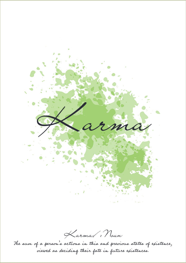 Karma | Spiritual | Totalposter