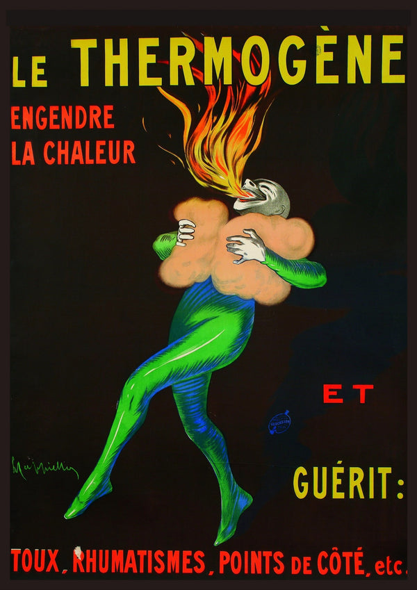 Vintage Advert | Le Thermogene | Art Nouveau | Illustration | Totalposter