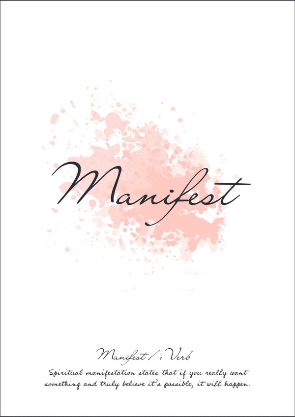 Manifest  | Spiritual | Totalposter