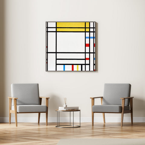 Piet Mondrian Plaza de la Concordia (1938-1943) imprimir | Decoración del hogar | cartel total