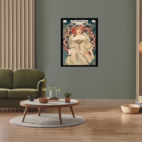 Alphonse Mucha | Champenois  print | Home Decor | Totalposter