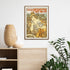 Vintage Alphonse Mucha Cycles Perfecta print | Home Decor | Totalposter