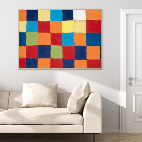 Carta de colores Paul Klee Qu 1 | Arte famoso | | cartel total