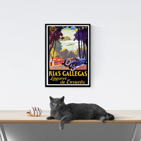 Vendimia | Viajes | Póster | Rías | Gallegas | España