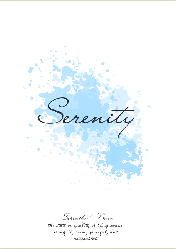 Serenity | Spiritual | Totalposter