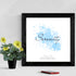 Serenity - Spiritual Print with definition - square print  | Inspirational | Totalposter