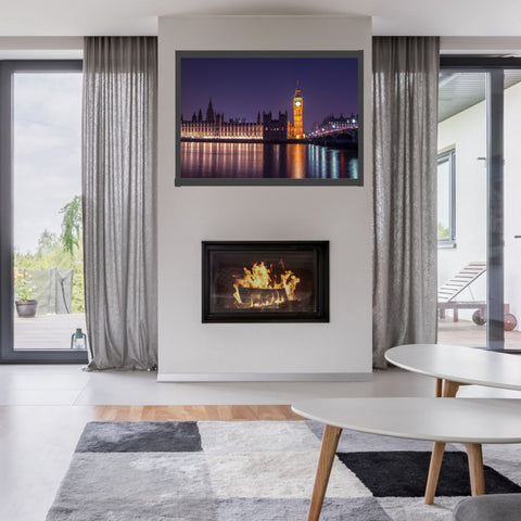 Westminster de noche | Londres | Paisaje urbano | cartel total