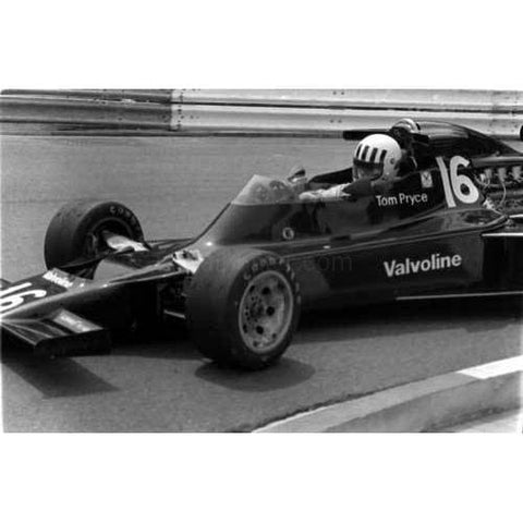 Tom Pryce | Póster histórico de F1 | TotalPoster