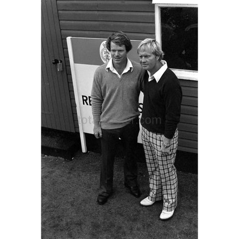 Tom Watson y Jack Nicklaus | Cartel de golf | TotalPoster