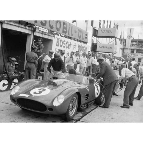 Tony Brooks | Póster de coches deportivos históricos | TotalPoster