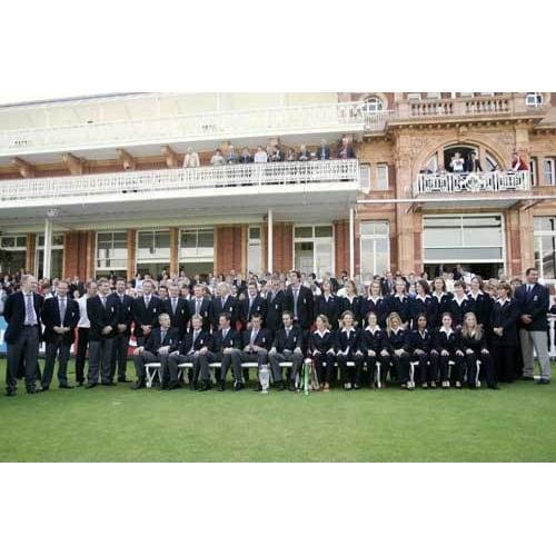 ictorious England Cricket Teams at the presentation of the Ashes Trophy at Lords | TotalPoster