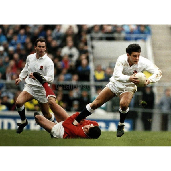 Will Carling | England Wales Five Nations - Poster