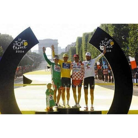 Winners of the 4 jerseys | Tour de France Posters