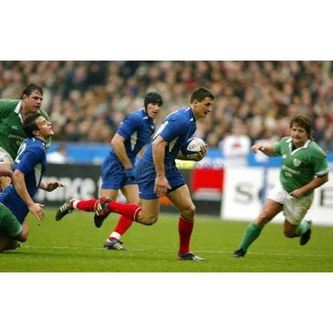 Yannick Jauzion | France Six Nations rugby posters