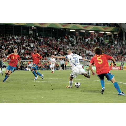 Zinedine Zidane | Póster de fútbol | TotalPoster